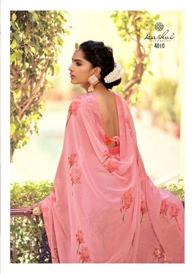 Kashvi Ragini 2 Casual Daily Wear Georgette Printed Saree Collection